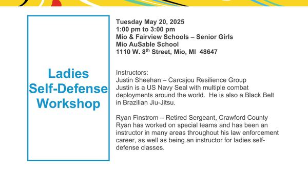 Ladies Self Defense Workshop